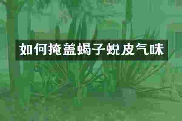 如何掩盖蝎子蜕皮气味